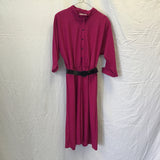 Studio 36 Pink Fit & Flare Midi/Maxi Dress