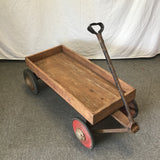 Vintage Rustic Solid Wood Wagon
