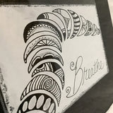 Eltimar Design Framed 4x6 "Breathe" Zentangle Inspired Artwork Print