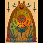 Yen Ospina "Prudent Búho" 8.5x11 Signed Art Print