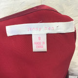 Jenny Han Red Satin Dress