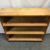 Vintage Unfinished Solid Pine Shelf