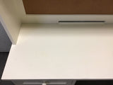 Contemporary Pottery Barn Teen White "Beadboard Space-Saving" Hutch Desk