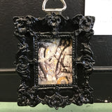 Lambs Wing Black-Framed Art Print Keychain