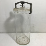 Vintage Whitall Tatum 12.5" Glass Specimen Jar