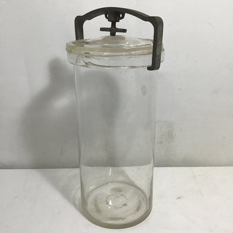 Vintage Whitall Tatum 12.5" Glass Specimen Jar