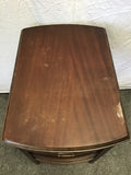 Vintage Ferguson Mahogany Veneer 2-Tier Night Stand