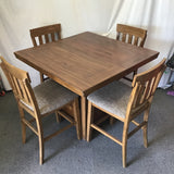 6pc Contemporary Craftsman Ashley Furn. "Ralene" Counter-Height Dining Set