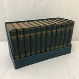 12pc Antique "The Pocket Shakespeare" in 13 Volumes