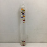 22in 10-Bulb Glass Galileo Thermometer