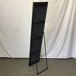 Modern Black Metal Full-Length Mirror