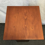 Vintage Craftsman Solid Cedar Plant Stand