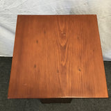 Vintage Craftsman Solid Cedar Plant Stand