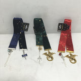 Kayla's Kreations Single 12" Hand Made Ribbon Bookmark w/ Charms