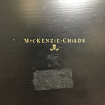 Retired Mackenzie Childs Black Grape Tray