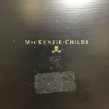 Retired Mackenzie Childs Black Grape Tray