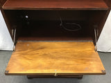 Vintage Kenlea Crafts Cherry Veneer Secretary Shelf
