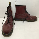 Like New! Dr. Marten's Cherry Red Ankle Boot