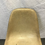 Vintage MCM Herman Miller Tan Fiberglass Bucket Accent Chair