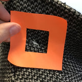 Vintage Brookshire Men's Grey & Black Wool Double-Breasted Long Coat