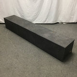 Modern Grey Laminate Wall-Mounted Floating Side Table