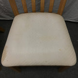 6pc Vintage Solid & Oak Veneer Dining Set