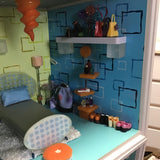 Modern American Girl Mini 214pc 2-Tier Illuma Room Set