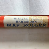 Vintage 1962 Denoyer-Jeppert "Mediterranean Mythology..." Scroll Map