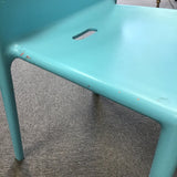 Contemporary MCM Magis Light Blue Painted Resin Air Chair by Jasper Morrison