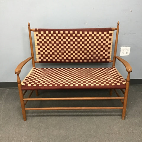 Vintage Shaker Solid Cherry Bench