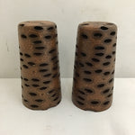 2pc Modern Brutalist Terry Wilson Banksia Tree Salt & Pepper Shakers