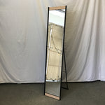 Modern Black Metal Full-Length Mirror