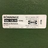 IKEA RONNINGE Green-Stained Veneer Accent Chair