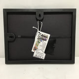 Eltimar Design Framed 8x10 Silver "Joy" on Blue Artwork Print