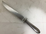 Vintage Sterling Silver & Stainless Steel Carving Knife & Fork