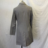 Four Seasons London Black & White Striped Cotton Jacket