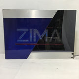 Vintage 1993 Black & Blue Zima Lighted Sign