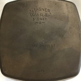 Vintage Wagner 11" Cast Iron Square Skillet