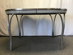 Vintage Atomic Grey Formica-Top Dining Table