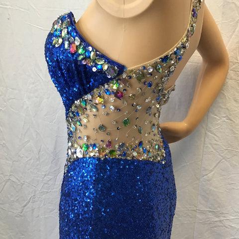blue sequin dance dress Blue Sequin Fringe Dress Amazon.com: Fringe Sequin V Neckline Latin Ballroom Competition Dance Dresses Clothes Blue, Blue, X