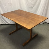 Vintage Farmhouse Cherry Veneer Dining Table