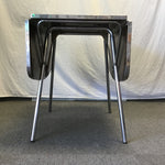 Vintage MCM Yellow Formica Drop-Leaf Dining Table