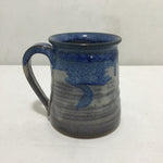 Locally Made David Kingsbury Blue & Grey Ceramic Mug