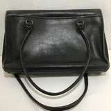 Coach Black Leather Equestrian Briefcase