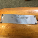 Signed Paul Martinson Carved Wood Sculpture