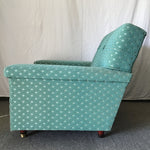 Vintage MCM Nelson & Sons Teal Club Chair