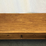 Modern Hand Crafted Solid Chinese Elm 4-Drawer Sofa Table