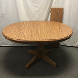 7pc Colonial Dinaire Oak & Laminate Dining Set