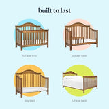 DaVinci "Jayden" Espresso Solid Pine 4-in-1 Convertible Crib
