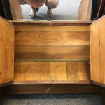 Vintage Art Deco/MCM Walnut Veneer Vanity
